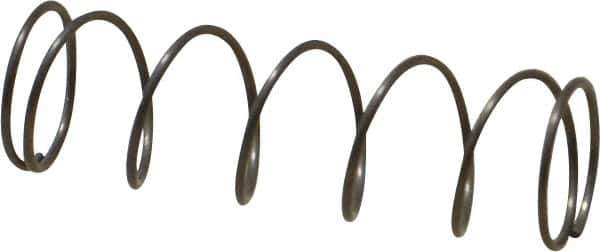 Value Collection - 0.3" OD, 0.02" Wire, 1" Free Length, Music Wire Compression Stock Springs Spring - 2.04 Lb Spring Rating - Industrial Tool & Supply