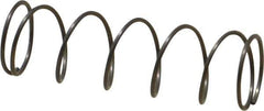 Value Collection - 0.3" OD, 0.02" Wire, 1" Free Length, Music Wire Compression Stock Springs Spring - 2.04 Lb Spring Rating - Industrial Tool & Supply