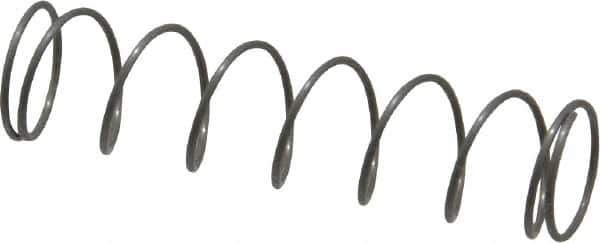 Value Collection - 0.3" OD, 0.02" Wire, 1-1/4" Free Length, Music Wire Compression Stock Springs Spring - 1.61 Lb Spring Rating - Industrial Tool & Supply