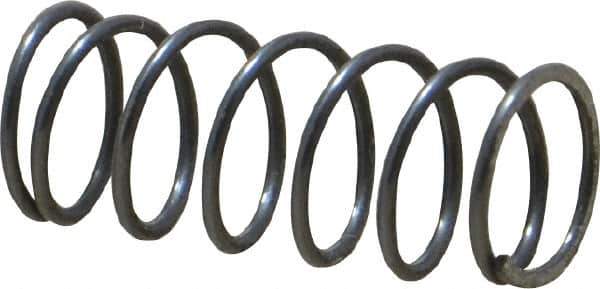 Value Collection - 0.3" OD, 0.026" Wire, 3/4" Free Length, Music Wire Compression Stock Springs Spring - 6.02 Lb Spring Rating - Industrial Tool & Supply