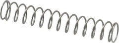 Value Collection - 0.3" OD, 0.026" Wire, 1-3/4" Free Length, Music Wire Compression Stock Springs Spring - 2.47 Lb Spring Rating - Industrial Tool & Supply