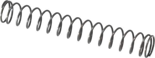 Value Collection - 0.3" OD, 0.026" Wire, 2" Free Length, Music Wire Compression Stock Springs Spring - 2.15 Lb Spring Rating - Industrial Tool & Supply