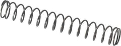 Value Collection - 0.3" OD, 0.026" Wire, 2" Free Length, Music Wire Compression Stock Springs Spring - 2.15 Lb Spring Rating - Industrial Tool & Supply