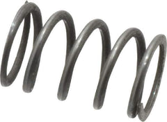 Value Collection - 0.3" OD, 0.032" Wire, 1/2" Free Length, Music Wire Compression Stock Springs Spring - 19.9 Lb Spring Rating - Industrial Tool & Supply