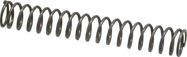 Value Collection - 0.3" OD, 0.032" Wire, 2" Free Length, Music Wire Compression Stock Springs Spring - 4.48 Lb Spring Rating - Industrial Tool & Supply