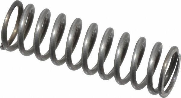 Value Collection - 0.3" OD, 0.035" Wire, 1" Free Length, Music Wire Compression Stock Springs Spring - 12.74 Lb Spring Rating - Industrial Tool & Supply