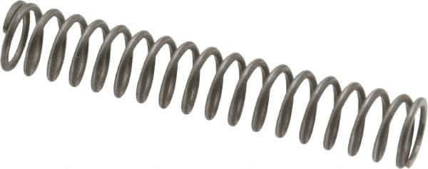 Value Collection - 0.3" OD, 0.035" Wire, 1-3/4" Free Length, Music Wire Compression Stock Springs Spring - 7.05 Lb Spring Rating - Industrial Tool & Supply