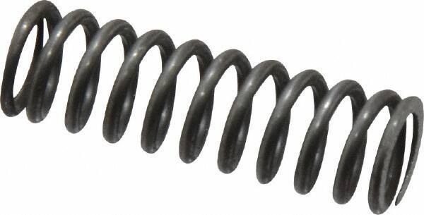 Value Collection - 0.3" OD, 0.041" Wire, 1" Free Length, Music Wire Compression Stock Springs Spring - 23.61 Lb Spring Rating - Industrial Tool & Supply