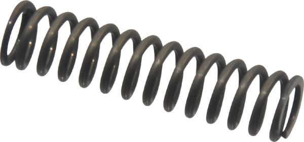 Value Collection - 0.3" OD, 0.041" Wire, 1-1/4" Free Length, Music Wire Compression Stock Springs Spring - 18.55 Lb Spring Rating - Industrial Tool & Supply