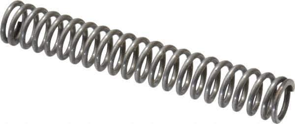 Value Collection - 0.3" OD, 0.041" Wire, 2" Free Length, Music Wire Compression Stock Springs Spring - 11.3 Lb Spring Rating - Industrial Tool & Supply