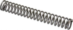 Value Collection - 0.3" OD, 0.041" Wire, 2" Free Length, Music Wire Compression Stock Springs Spring - 11.3 Lb Spring Rating - Industrial Tool & Supply