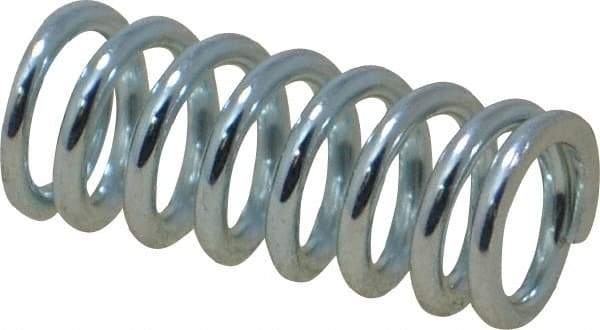 Value Collection - 0.3" OD, 0.047" Wire, 3/4" Free Length, Music Wire Compression Stock Springs Spring - 57.93 Lb Spring Rating - Industrial Tool & Supply