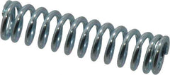 Value Collection - 0.3" OD, 0.047" Wire, 1-1/4" Free Length, Music Wire Compression Stock Springs Spring - 32.87 Lb Spring Rating - Industrial Tool & Supply