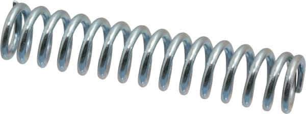 Value Collection - 0.3" OD, 0.047" Wire, 1-1/2" Free Length, Music Wire Compression Stock Springs Spring - 27.03 Lb Spring Rating - Industrial Tool & Supply