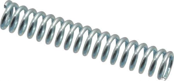 Value Collection - 0.3" OD, 0.047" Wire, 1-3/4" Free Length, Music Wire Compression Stock Springs Spring - 22.95 Lb Spring Rating - Industrial Tool & Supply