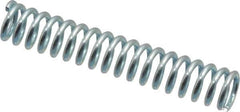 Value Collection - 0.3" OD, 0.047" Wire, 1-3/4" Free Length, Music Wire Compression Stock Springs Spring - 22.95 Lb Spring Rating - Industrial Tool & Supply