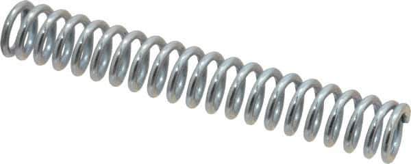 Value Collection - 0.3" OD, 0.047" Wire, 2" Free Length, Music Wire Compression Stock Springs Spring - 19.94 Lb Spring Rating - Industrial Tool & Supply