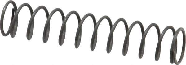 Value Collection - 0.36" OD, 0.032" Wire, 1-3/4" Free Length, Music Wire Compression Stock Springs Spring - 3.94 Lb Spring Rating - Industrial Tool & Supply