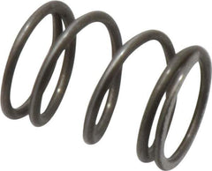 Value Collection - 0.36" OD, 0.035" Wire, 1/2" Free Length, Music Wire Compression Stock Springs Spring - 20.17 Lb Spring Rating - Industrial Tool & Supply