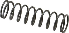 Value Collection - 0.36" OD, 0.035" Wire, 1-1/4" Free Length, Music Wire Compression Stock Springs Spring - 7.35 Lb Spring Rating - Industrial Tool & Supply