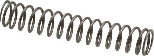 Value Collection - 0.36" OD, 0.035" Wire, 2" Free Length, Music Wire Compression Stock Springs Spring - 4.19 Lb Spring Rating - Industrial Tool & Supply