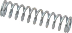 Value Collection - 0.36" OD, 0.047" Wire, 1-1/2" Free Length, Music Wire Compression Stock Springs Spring - 17.94 Lb Spring Rating - Industrial Tool & Supply