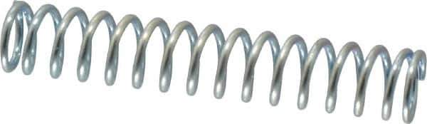 Value Collection - 0.36" OD, 0.047" Wire, 2" Free Length, Music Wire Compression Stock Springs Spring - 13.23 Lb Spring Rating - Industrial Tool & Supply