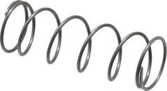 Value Collection - 0.42" OD, 0.028" Wire, 1-1/4" Free Length, Music Wire Compression Stock Springs Spring - 2.8 Lb Spring Rating - Industrial Tool & Supply