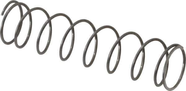 Value Collection - 0.42" OD, 0.028" Wire, 1-3/4" Free Length, Music Wire Compression Stock Springs Spring - 1.97 Lb Spring Rating - Industrial Tool & Supply