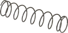 Value Collection - 0.42" OD, 0.028" Wire, 1-3/4" Free Length, Music Wire Compression Stock Springs Spring - 1.97 Lb Spring Rating - Industrial Tool & Supply