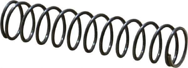 Value Collection - 0.42" OD, 0.035" Wire, 2" Free Length, Music Wire Compression Stock Springs Spring - 3.58 Lb Spring Rating - Industrial Tool & Supply