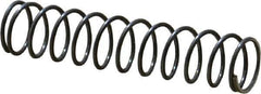Value Collection - 0.42" OD, 0.035" Wire, 2" Free Length, Music Wire Compression Stock Springs Spring - 3.58 Lb Spring Rating - Industrial Tool & Supply