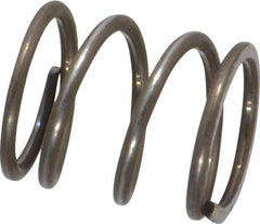 Value Collection - 0.42" OD, 0.041" Wire, 1/2" Free Length, Music Wire Compression Stock Springs Spring - 28.24 Lb Spring Rating - Industrial Tool & Supply