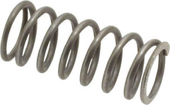 Value Collection - 0.42" OD, 0.047" Wire, 1" Free Length, Music Wire Compression Stock Springs Spring - 21.09 Lb Spring Rating - Industrial Tool & Supply