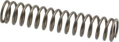 Value Collection - 0.42" OD, 0.047" Wire, 2" Free Length, Music Wire Compression Stock Springs Spring - 10.02 Lb Spring Rating - Industrial Tool & Supply