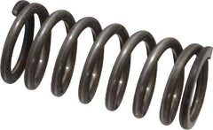 Value Collection - 0.42" OD, 0.054" Wire, 1" Free Length, Music Wire Compression Stock Springs Spring - 36.1 Lb Spring Rating - Industrial Tool & Supply