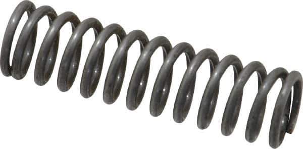 Value Collection - 0.42" OD, 0.054" Wire, 1-1/2" Free Length, Music Wire Compression Stock Springs Spring - 23.13 Lb Spring Rating - Industrial Tool & Supply