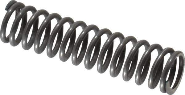 Value Collection - 0.42" OD, 0.054" Wire, 1-3/4" Free Length, Music Wire Compression Stock Springs Spring - 19.61 Lb Spring Rating - Industrial Tool & Supply
