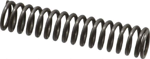 Value Collection - 0.42" OD, 0.054" Wire, 2" Free Length, Music Wire Compression Stock Springs Spring - 17.02 Lb Spring Rating - Industrial Tool & Supply
