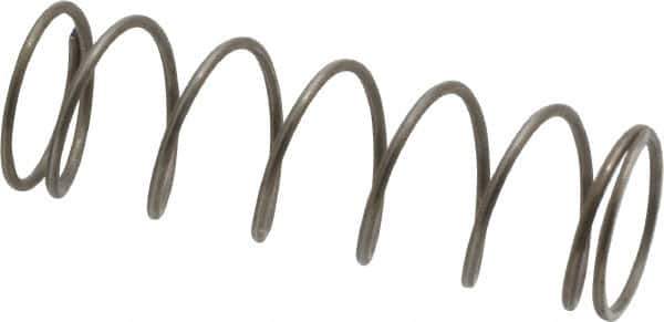 Value Collection - 0.48" OD, 0.035" Wire, 1-1/2" Free Length, Music Wire Compression Stock Springs Spring - 4.05 Lb Spring Rating - Industrial Tool & Supply