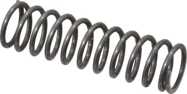 Value Collection - 0.48" OD, 0.054" Wire, 1-3/4" Free Length, Music Wire Compression Stock Springs Spring - 15.27 Lb Spring Rating - Industrial Tool & Supply