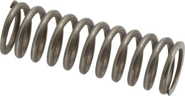 Value Collection - 0.48" OD, 0.062" Wire, 1-1/2" Free Length, Music Wire Compression Stock Springs Spring - 30.69 Lb Spring Rating - Industrial Tool & Supply