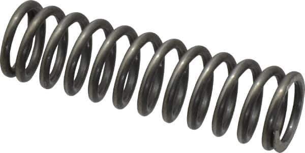 Value Collection - 0.48" OD, 0.062" Wire, 1-3/4" Free Length, Music Wire Compression Stock Springs Spring - 25.97 Lb Spring Rating - Industrial Tool & Supply