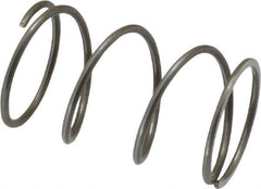 Value Collection - 0.6" OD, 0.041" Wire, 1" Free Length, Music Wire Compression Stock Springs Spring - 7.8 Lb Spring Rating - Industrial Tool & Supply