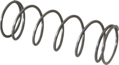 Value Collection - 0.6" OD, 0.041" Wire, 1-3/4" Free Length, Music Wire Compression Stock Springs Spring - 4.29 Lb Spring Rating - Industrial Tool & Supply