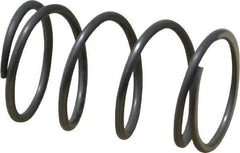 Value Collection - 0.6" OD, 0.047" Wire, 1" Free Length, Music Wire Compression Stock Springs Spring - 12.19 Lb Spring Rating - Industrial Tool & Supply