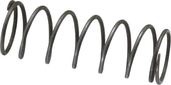 Value Collection - 0.6" OD, 0.047" Wire, 1-3/4" Free Length, Music Wire Compression Stock Springs Spring - 6.67 Lb Spring Rating - Industrial Tool & Supply