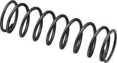 Value Collection - 0.6" OD, 0.054" Wire, 2" Free Length, Music Wire Compression Stock Springs Spring - 9.83 Lb Spring Rating - Industrial Tool & Supply