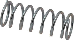 Value Collection - 0.6" OD, 0.062" Wire, 1-1/2" Free Length, Music Wire Compression Stock Springs Spring - 20.24 Lb Spring Rating - Industrial Tool & Supply