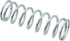 Value Collection - 0.6" OD, 0.062" Wire, 1-3/4" Free Length, Music Wire Compression Stock Springs Spring - 17.13 Lb Spring Rating - Industrial Tool & Supply